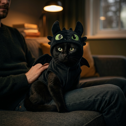 Cozy Scales Cat Costume